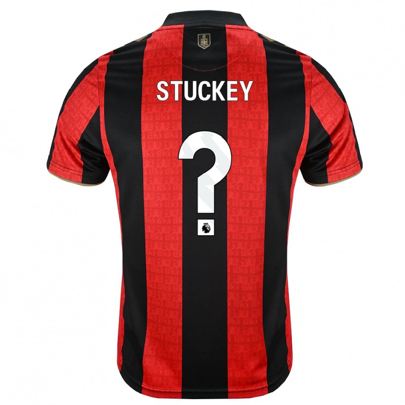 Danxen Dětské Tom Stuckey #0 Zlatavě Rudá Červená Černá Domů Hráčské Dresy 2026/27 Dres