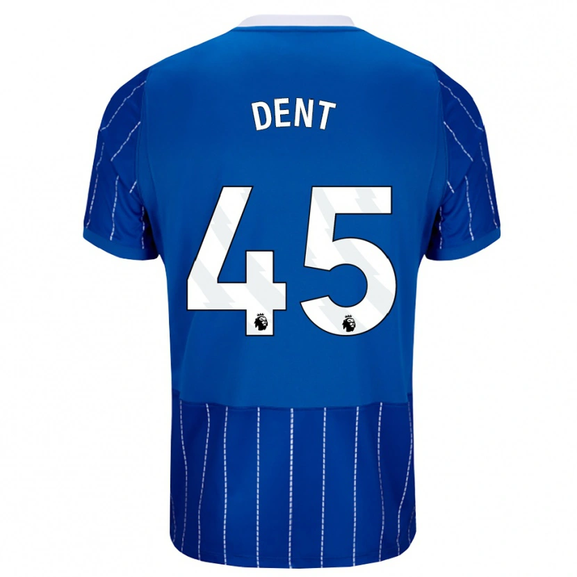 Danxen Dětské Lily Dent #45 Středně Modrá Bílá Domů Hráčské Dresy 2026/27 Dres