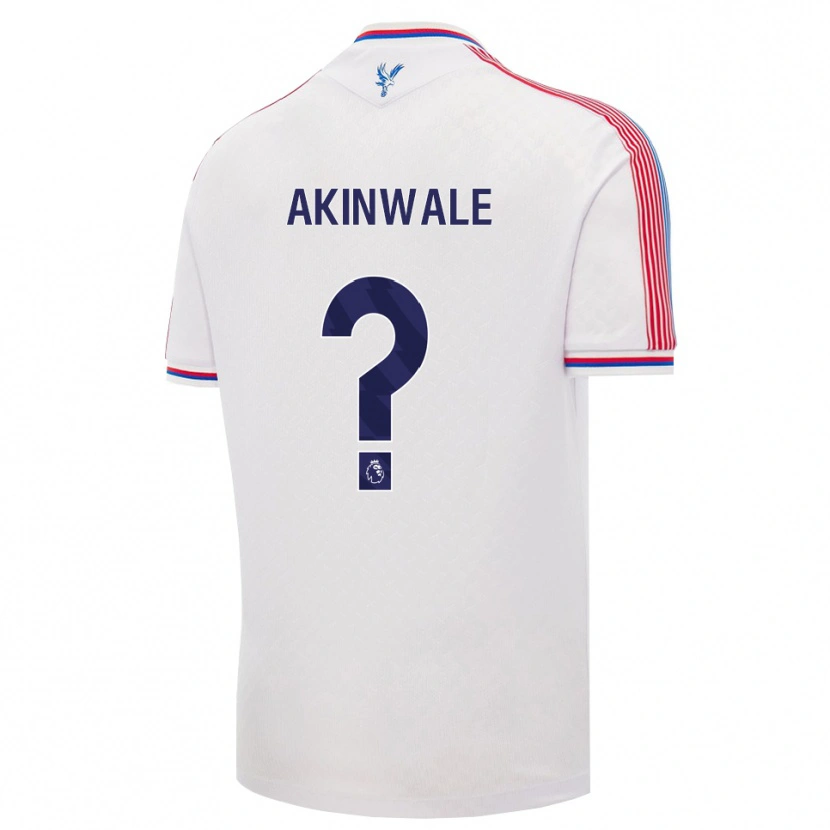 Danxen Dětské Victor Akinwale #0 Bílá Červená Modrá Domů Hráčské Dresy 2026/27 Dres