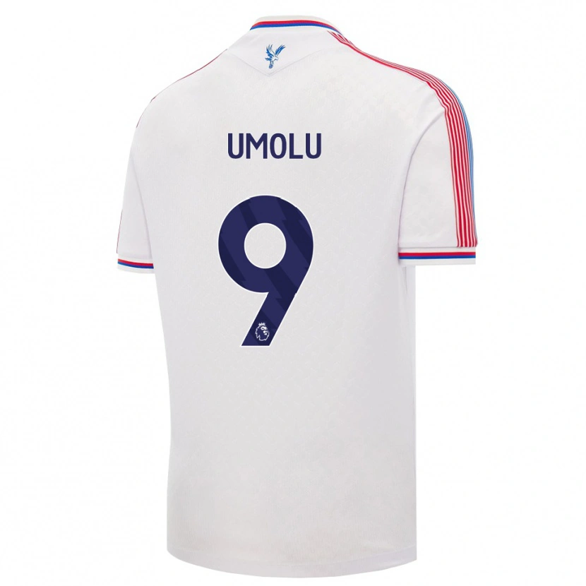 Danxen Dětské Jemiah Umolu #9 Bílá Červená Modrá Domů Hráčské Dresy 2026/27 Dres