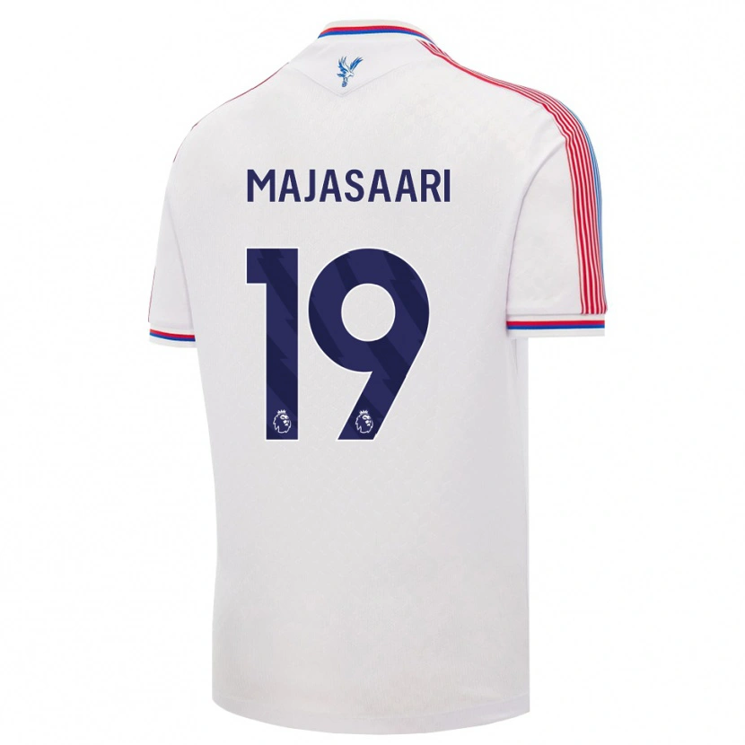 Danxen Dětské Milla-Maj Majasaari #19 Bílá Červená Modrá Domů Hráčské Dresy 2026/27 Dres