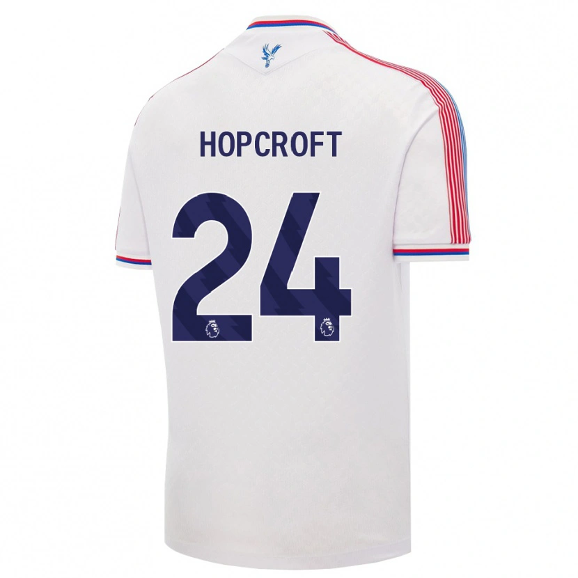 Danxen Dětské Shanade Hopcroft #24 Bílá Červená Modrá Domů Hráčské Dresy 2026/27 Dres