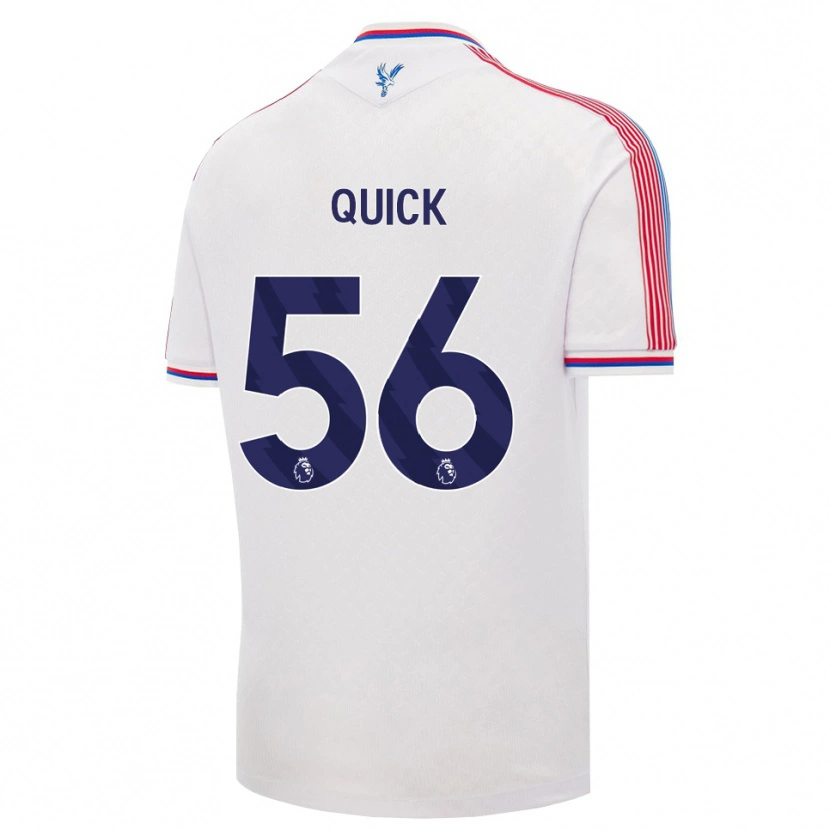 Danxen Dětské Daniel Quick #56 Bílá Červená Modrá Domů Hráčské Dresy 2026/27 Dres