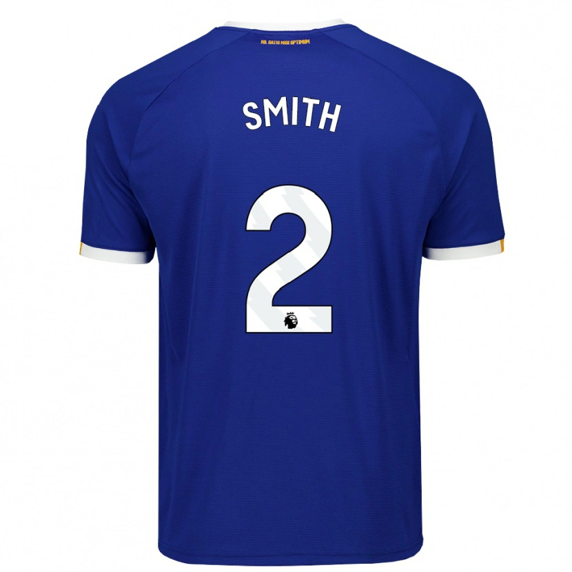 Danxen Dětské Odin Samuels-Smith #2 Modrá Bílá Žlutá Domů Hráčské Dresy 2026/27 Dres
