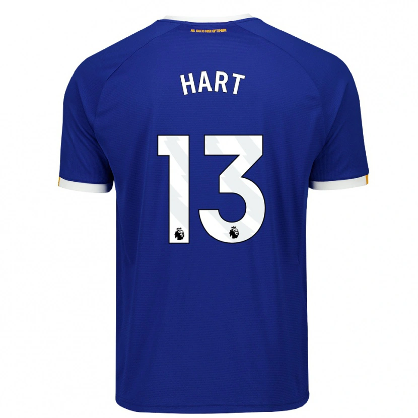 Danxen Dětské Libby Hart #13 Modrá Bílá Žlutá Domů Hráčské Dresy 2026/27 Dres
