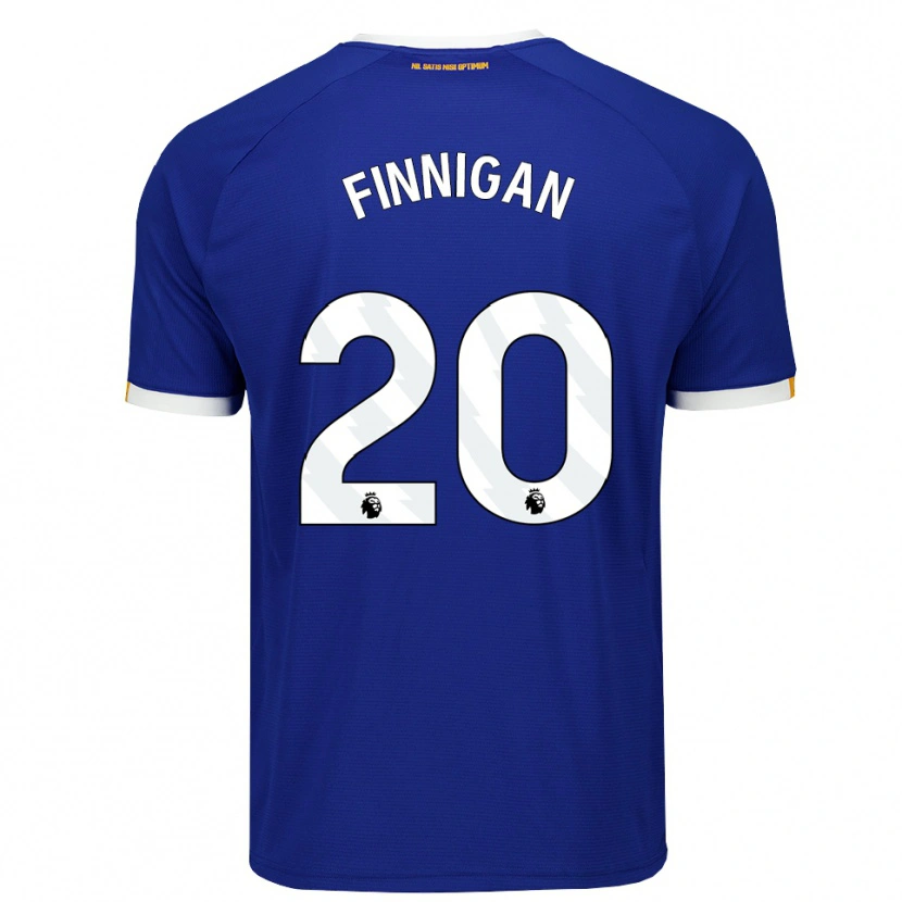 Danxen Dětské Megan Finnigan #20 Modrá Bílá Žlutá Domů Hráčské Dresy 2026/27 Dres