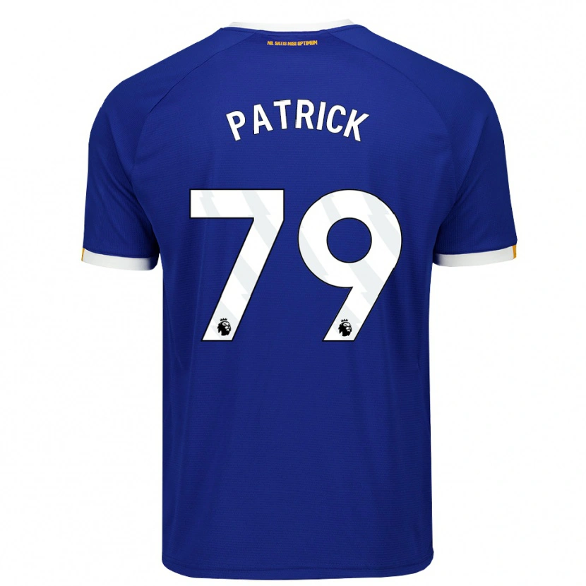 Danxen Dětské Seve Patrick #79 Modrá Bílá Žlutá Domů Hráčské Dresy 2026/27 Dres
