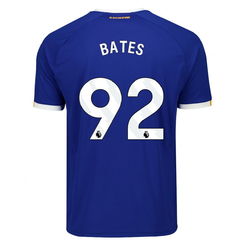 Danxen Dětské Callum Bates #92 Modrá Bílá Žlutá Domů Hráčské Dresy 2026/27 Dres