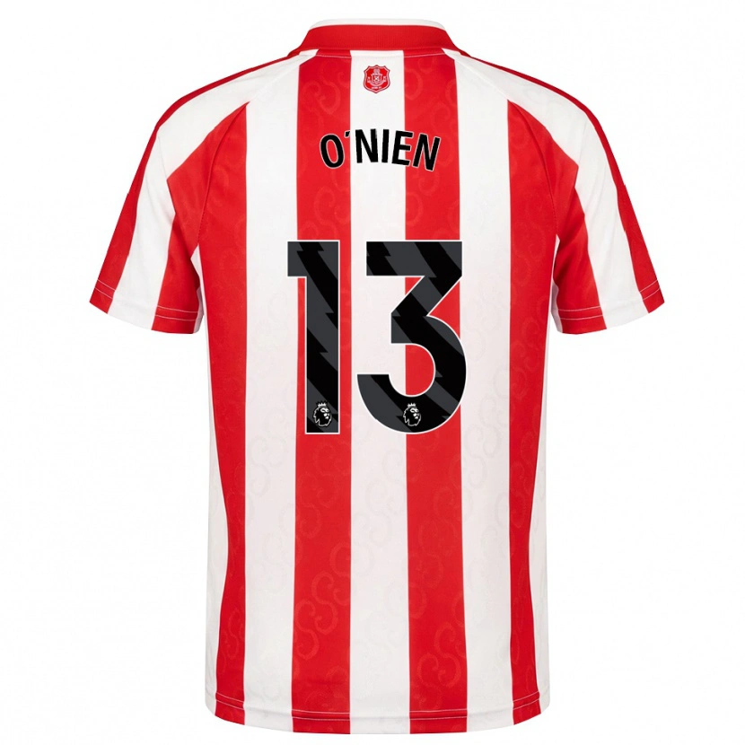 Danxen Dětské Luke O'nien #13 Červená Bílá Černá Domů Hráčské Dresy 2026/27 Dres