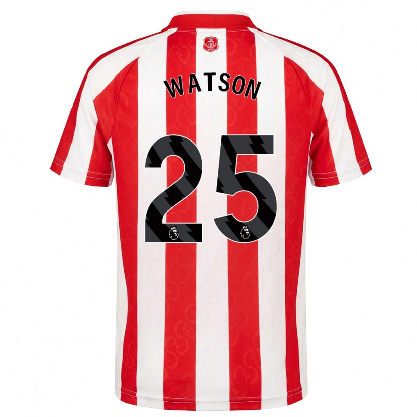 Danxen Dětské Katy Watson #25 Červená Bílá Černá Domů Hráčské Dresy 2026/27 Dres
