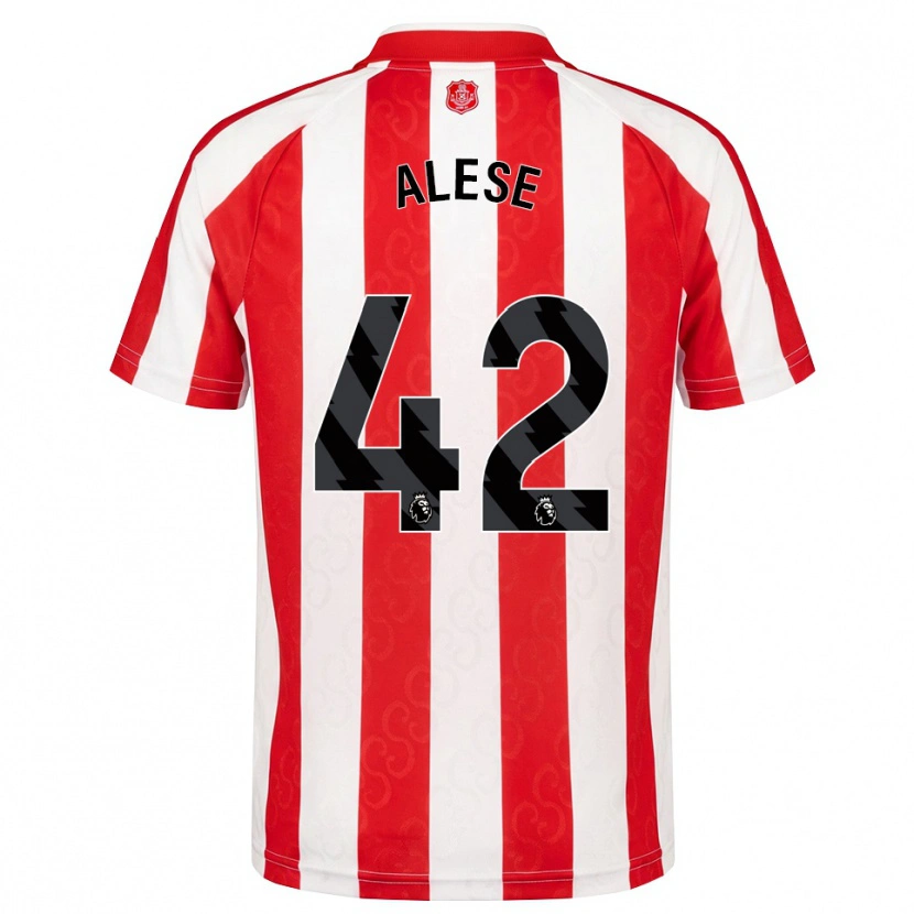 Danxen Dětské Aji Alese #42 Červená Bílá Černá Domů Hráčské Dresy 2026/27 Dres