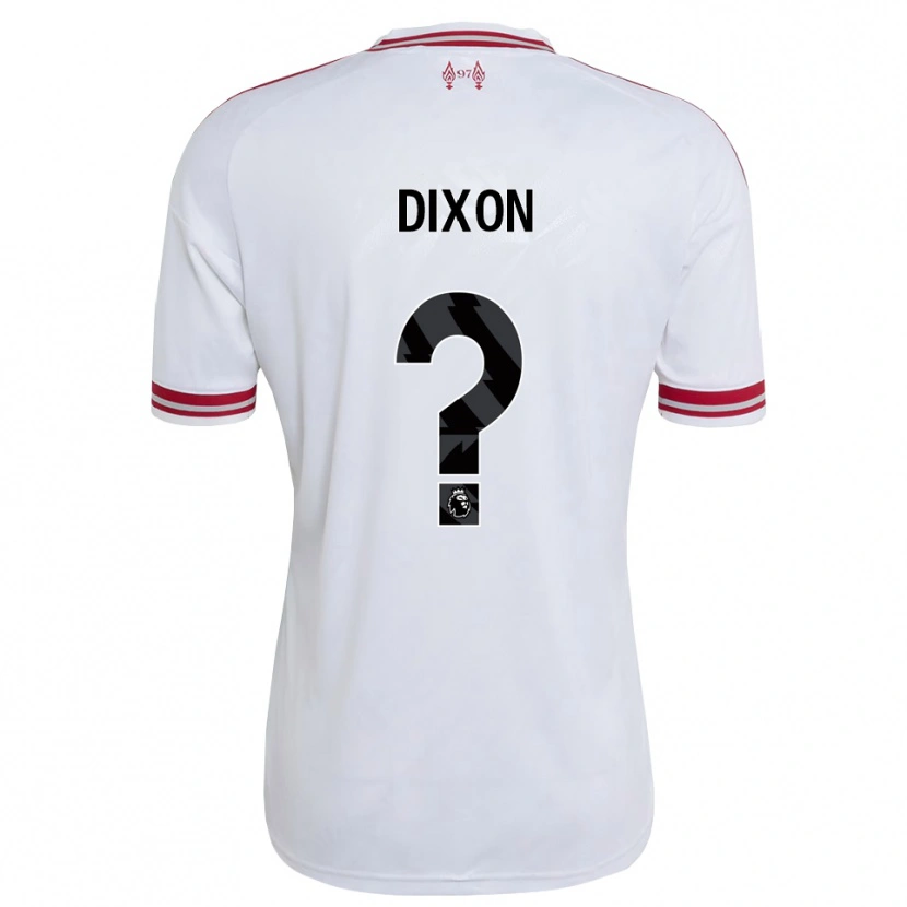 Danxen Dětské Joseph Dixon #0 Červená Bílá Daleko Hráčské Dresy 2026/27 Dres