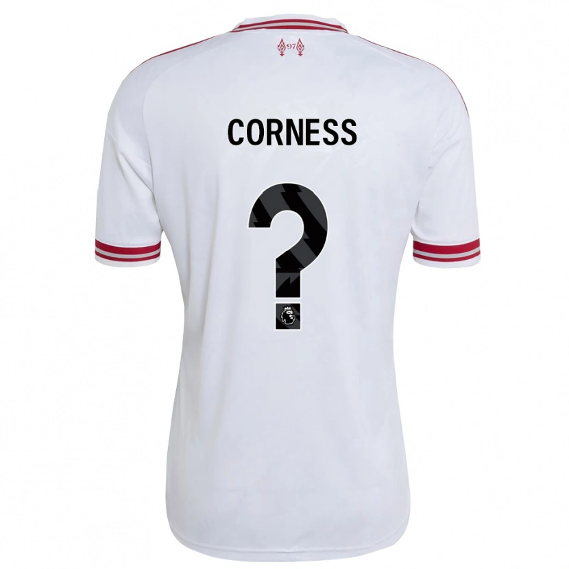 Danxen Dětské Dominic Corness #0 Červená Bílá Daleko Hráčské Dresy 2026/27 Dres