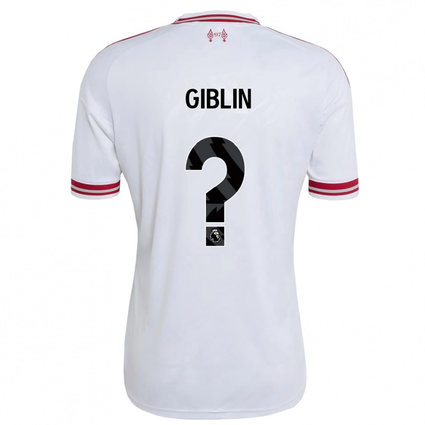 Danxen Dětské Nathan Giblin #0 Červená Bílá Daleko Hráčské Dresy 2026/27 Dres