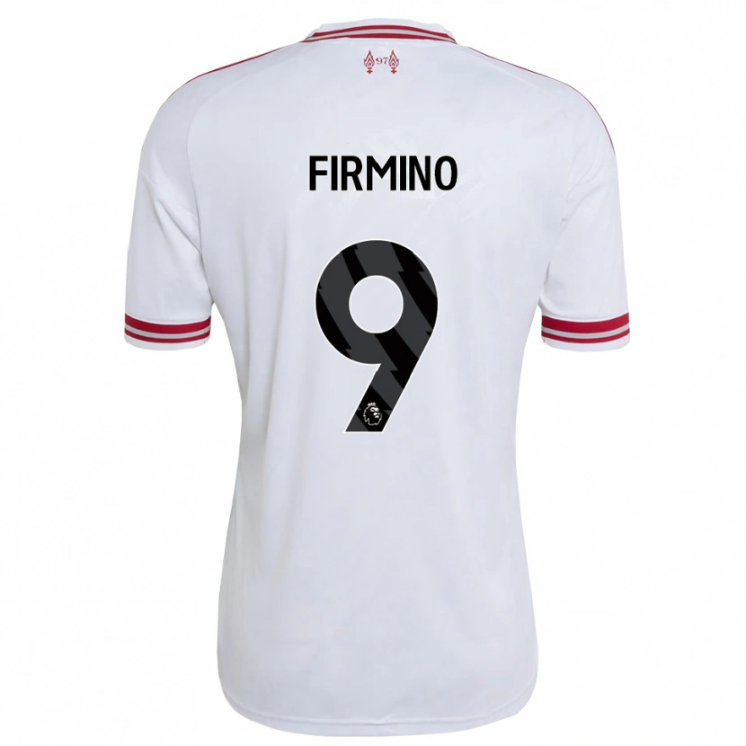 Danxen Dětské Roberto Firmino #9 Červená Bílá Daleko Hráčské Dresy 2026/27 Dres