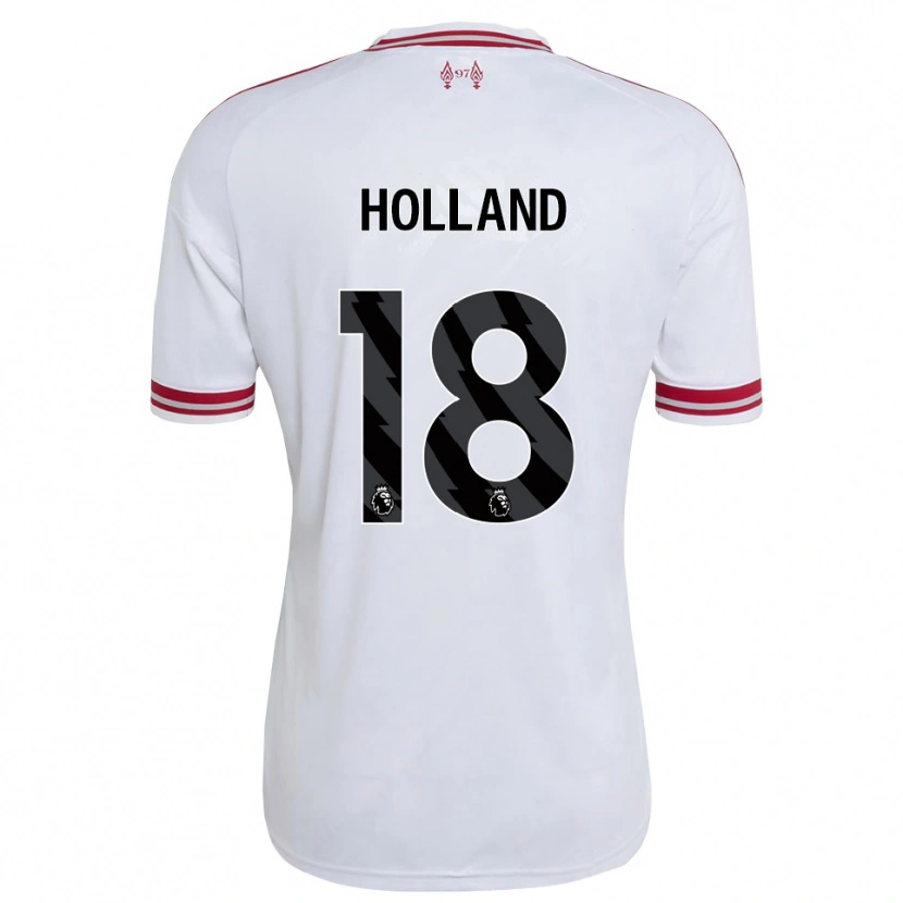 Danxen Dětské Ceri Holland #18 Červená Bílá Daleko Hráčské Dresy 2026/27 Dres