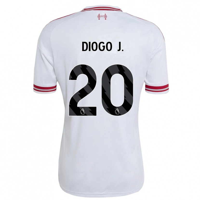 Danxen Dětské Diogo Jota #20 Červená Bílá Daleko Hráčské Dresy 2026/27 Dres