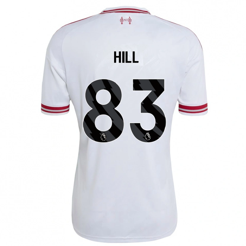 Danxen Dětské Thomas Hill #83 Červená Bílá Daleko Hráčské Dresy 2026/27 Dres