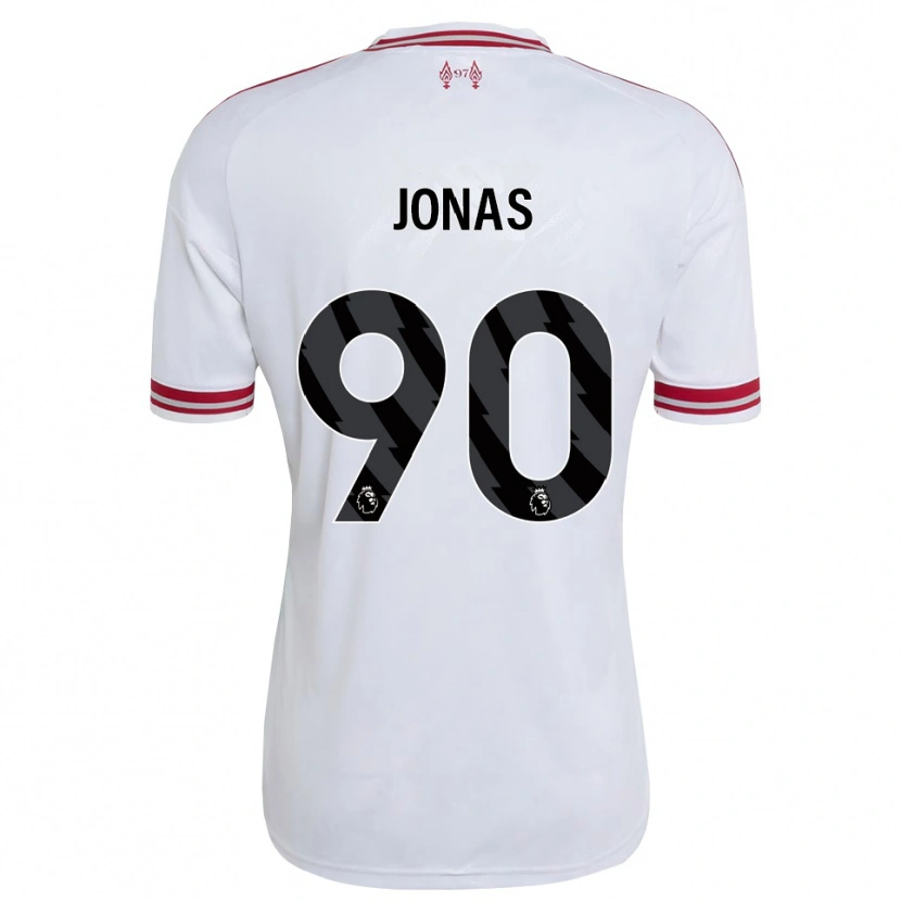 Danxen Dětské Lee Jonas #90 Červená Bílá Daleko Hráčské Dresy 2026/27 Dres