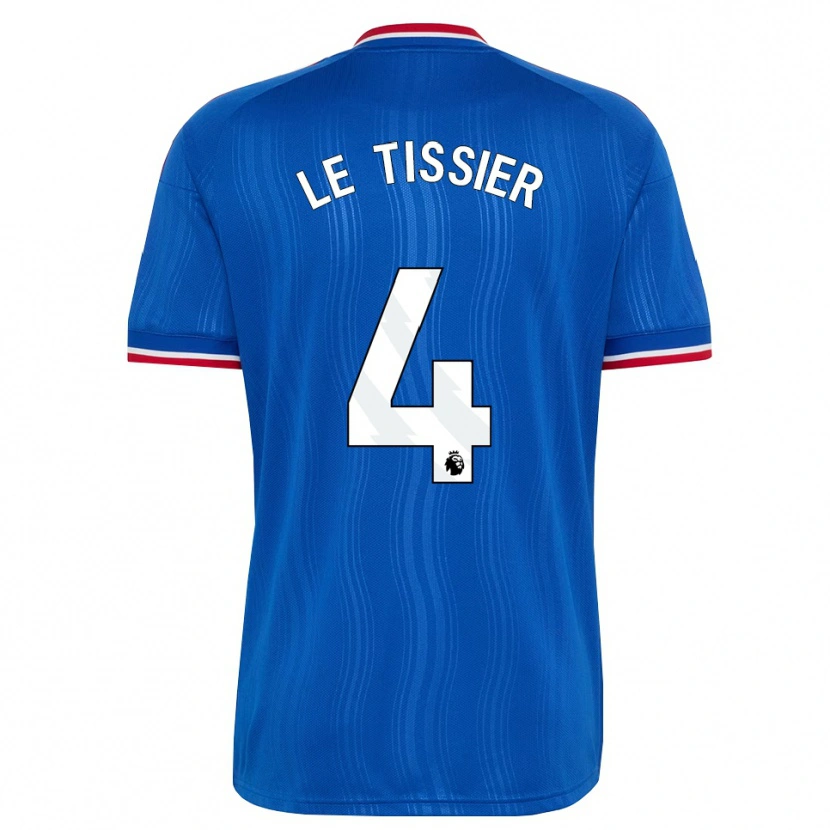 Danxen Dětské Maya Le Tissier #4 Modrá Bílá Červená Daleko Hráčské Dresy 2026/27 Dres