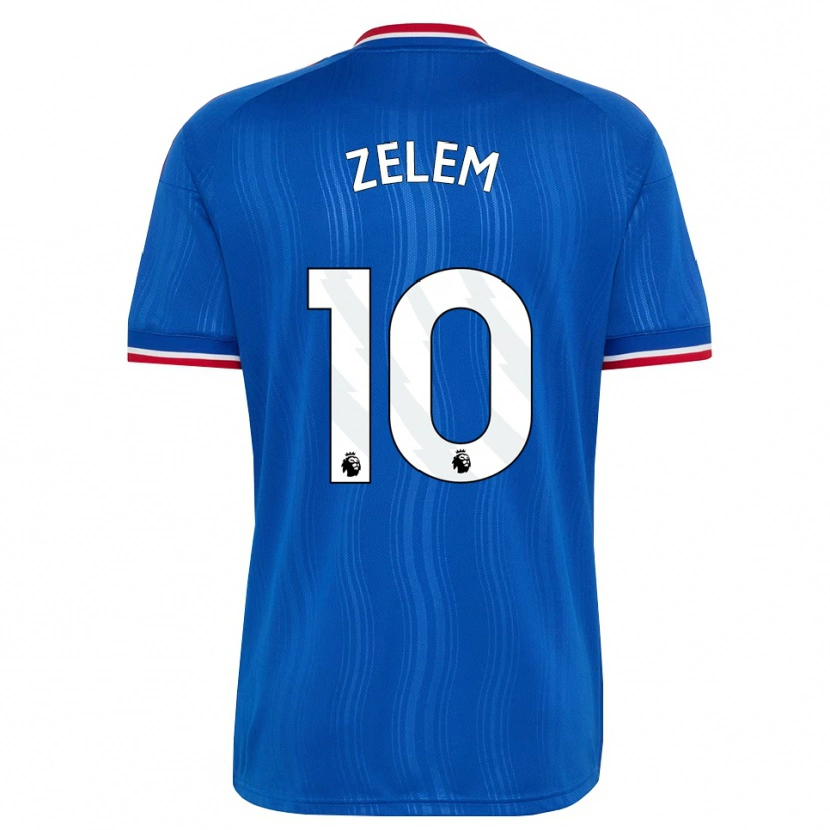 Danxen Dětské Katie Zelem #10 Modrá Bílá Červená Daleko Hráčské Dresy 2026/27 Dres