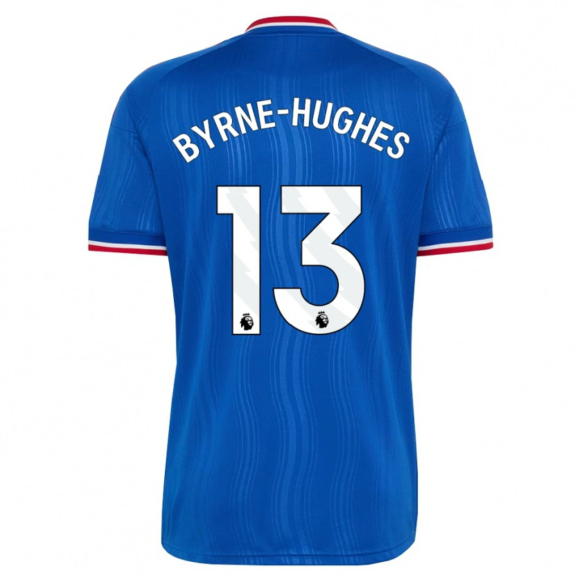 Danxen Dětské Cameron Byrne-Hughes #13 Modrá Bílá Červená Daleko Hráčské Dresy 2026/27 Dres
