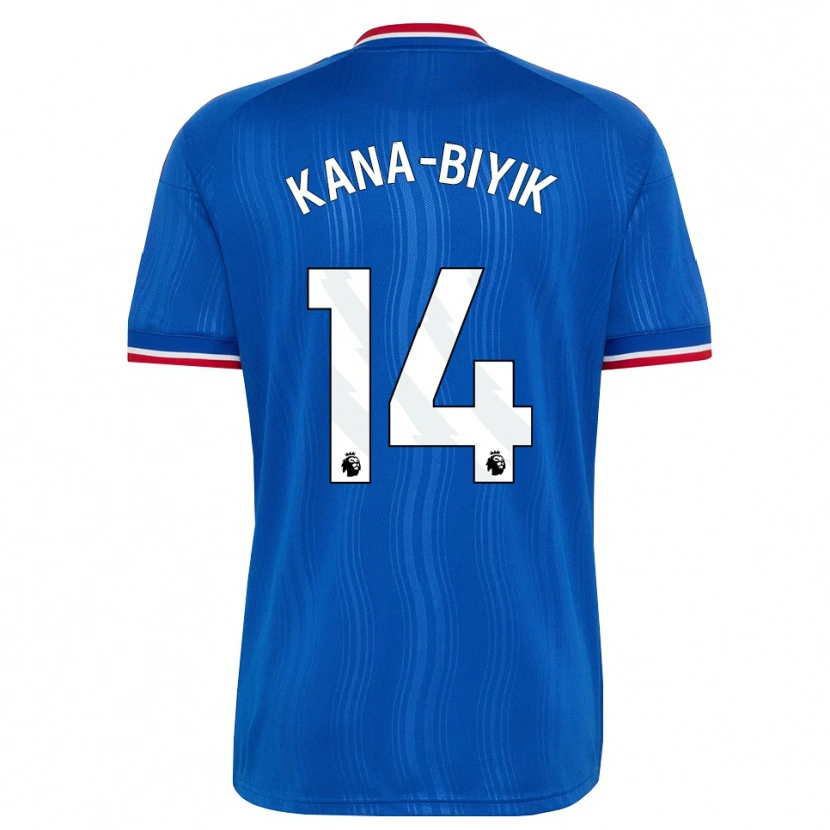 Danxen Dětské Enzo Kana-Biyik #14 Modrá Bílá Červená Daleko Hráčské Dresy 2026/27 Dres