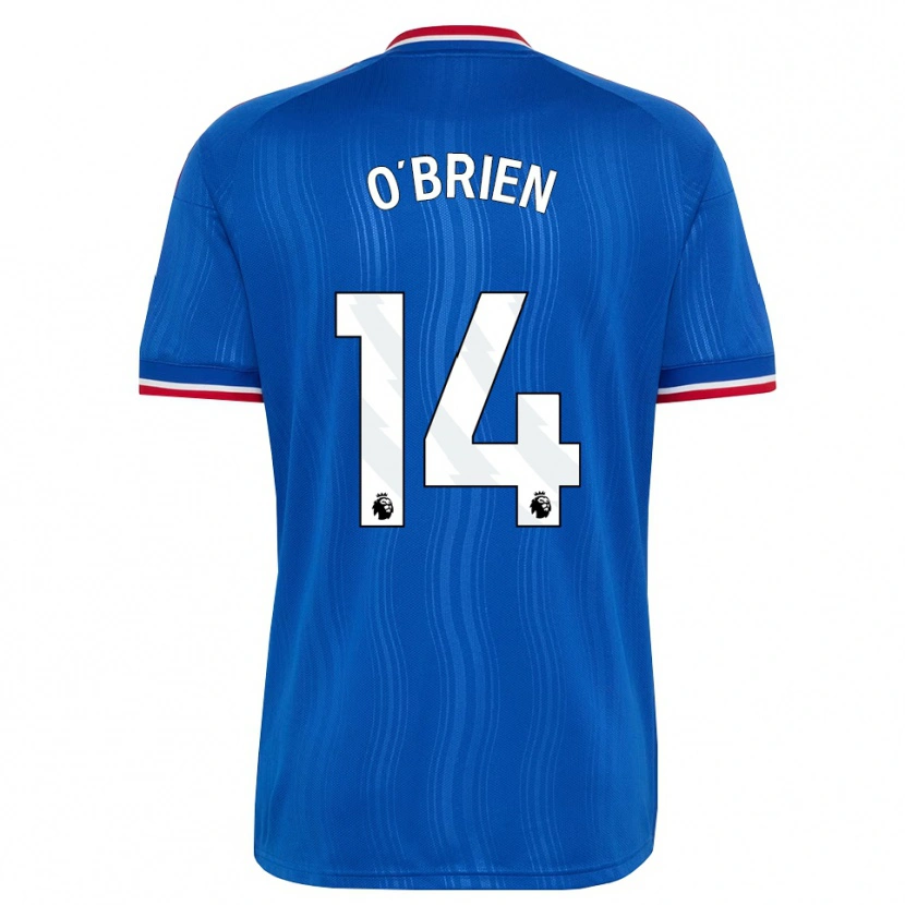 Danxen Dětské Sam O'brien #14 Modrá Bílá Červená Daleko Hráčské Dresy 2026/27 Dres