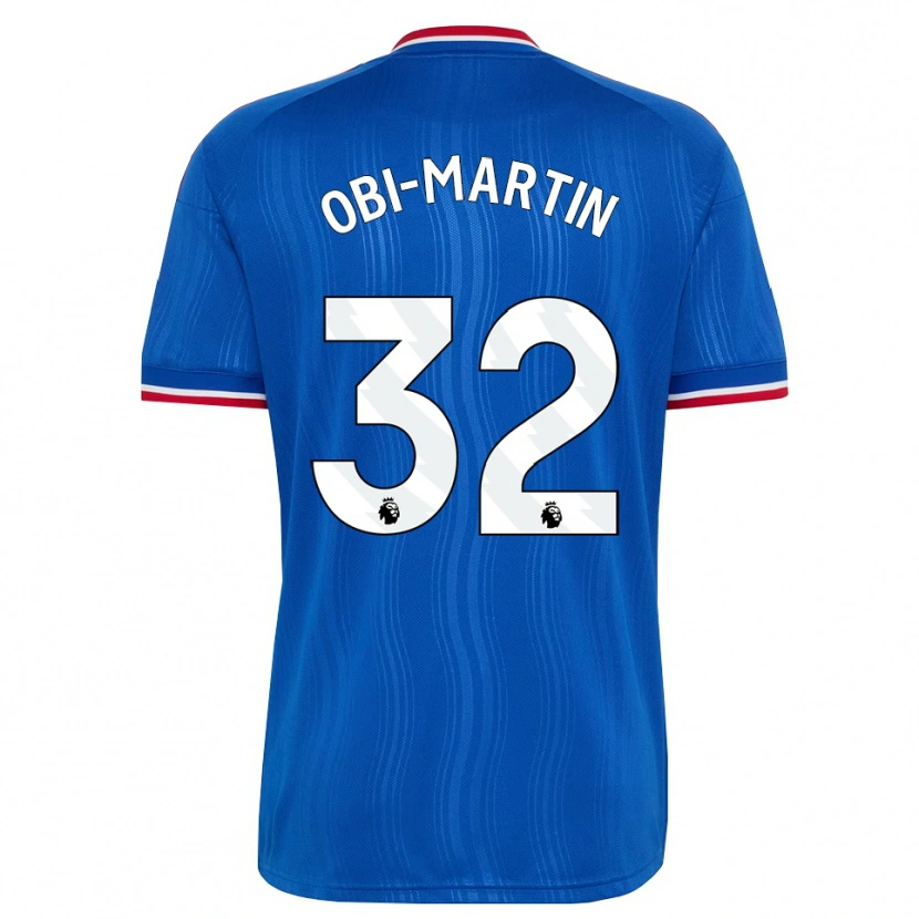 Danxen Dětské Chido Obi #32 Modrá Bílá Červená Daleko Hráčské Dresy 2026/27 Dres