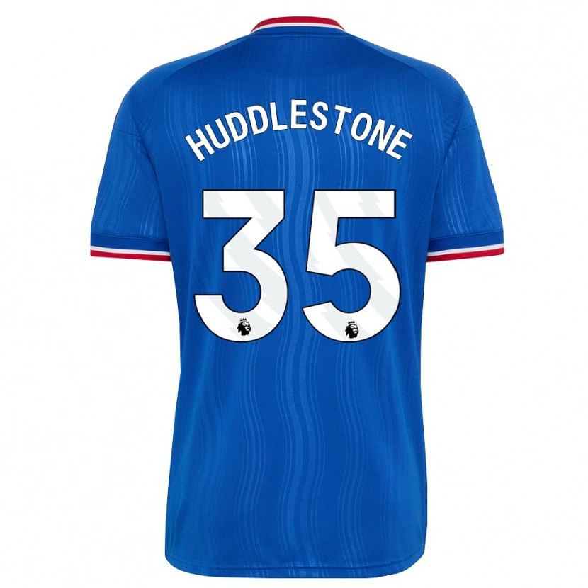 Danxen Dětské Tom Huddlestone #35 Modrá Bílá Červená Daleko Hráčské Dresy 2026/27 Dres