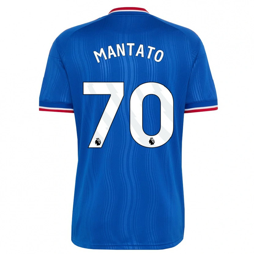 Danxen Dětské Bendito Mantato #70 Modrá Bílá Červená Daleko Hráčské Dresy 2026/27 Dres