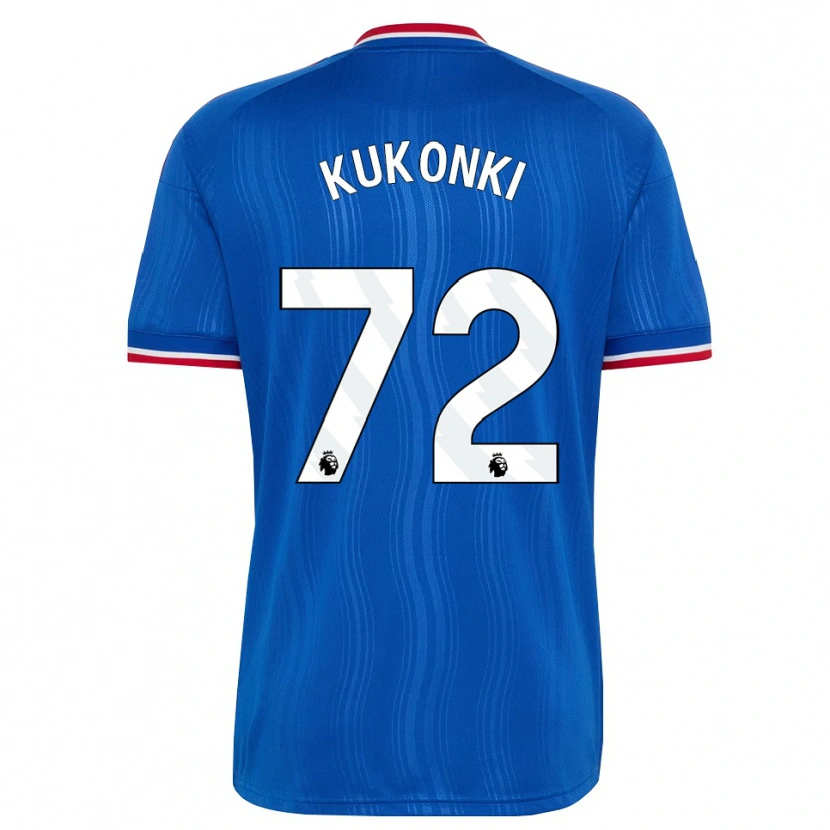 Danxen Dětské Godwill Kukonki #72 Modrá Bílá Červená Daleko Hráčské Dresy 2026/27 Dres