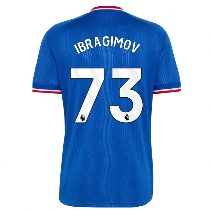 Danxen Dětské Amir Ibragimov #73 Modrá Bílá Červená Daleko Hráčské Dresy 2026/27 Dres