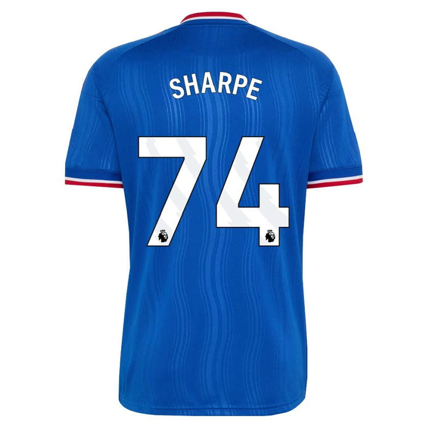 Danxen Dětské Malachi Sharpe #74 Modrá Bílá Červená Daleko Hráčské Dresy 2026/27 Dres