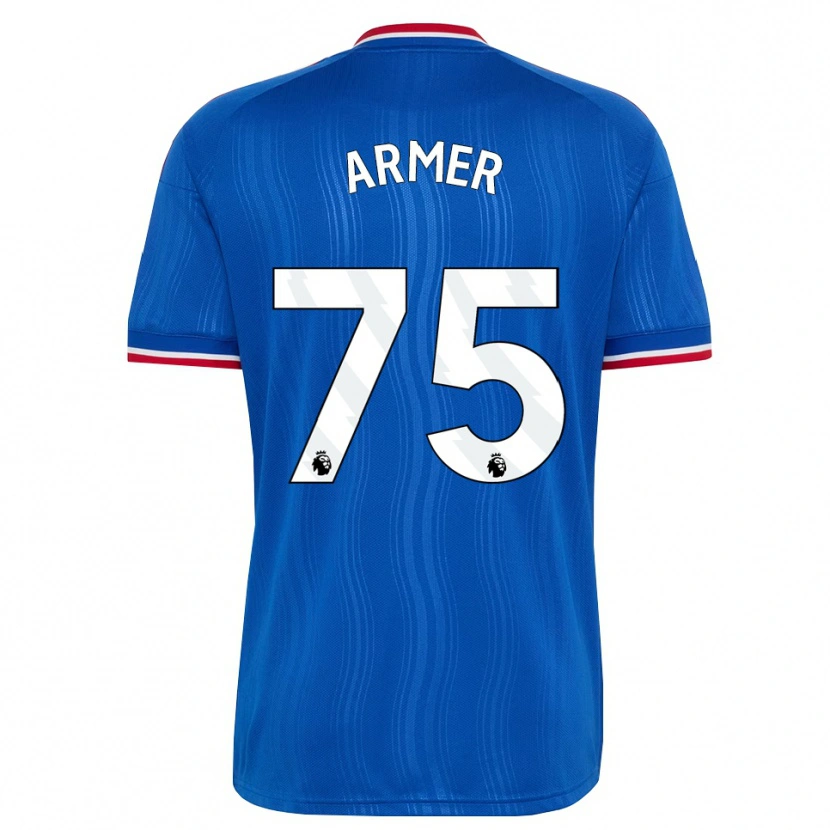 Danxen Dětské Daniel Armer #75 Modrá Bílá Červená Daleko Hráčské Dresy 2026/27 Dres