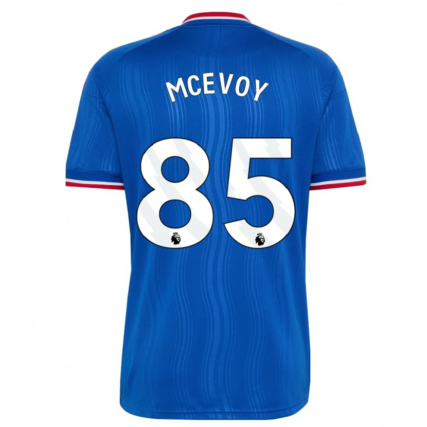 Danxen Dětské Jay Mcevoy #85 Modrá Bílá Červená Daleko Hráčské Dresy 2026/27 Dres