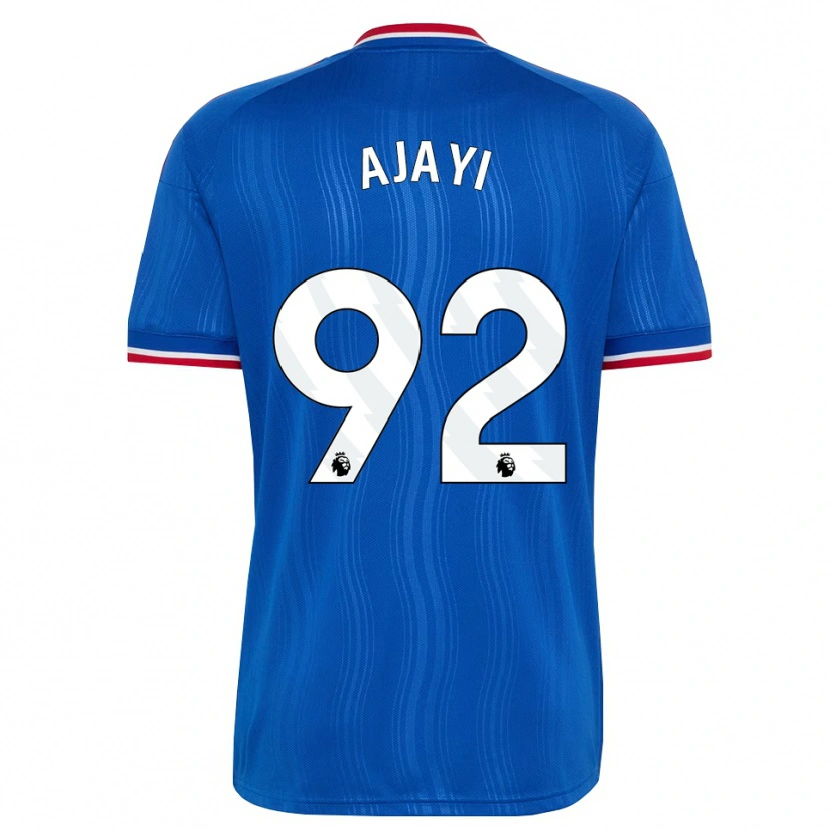 Danxen Dětské Noah Ajayi #92 Modrá Bílá Červená Daleko Hráčské Dresy 2026/27 Dres