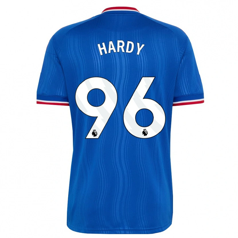 Danxen Dětské Charlie Hardy #96 Modrá Bílá Červená Daleko Hráčské Dresy 2026/27 Dres