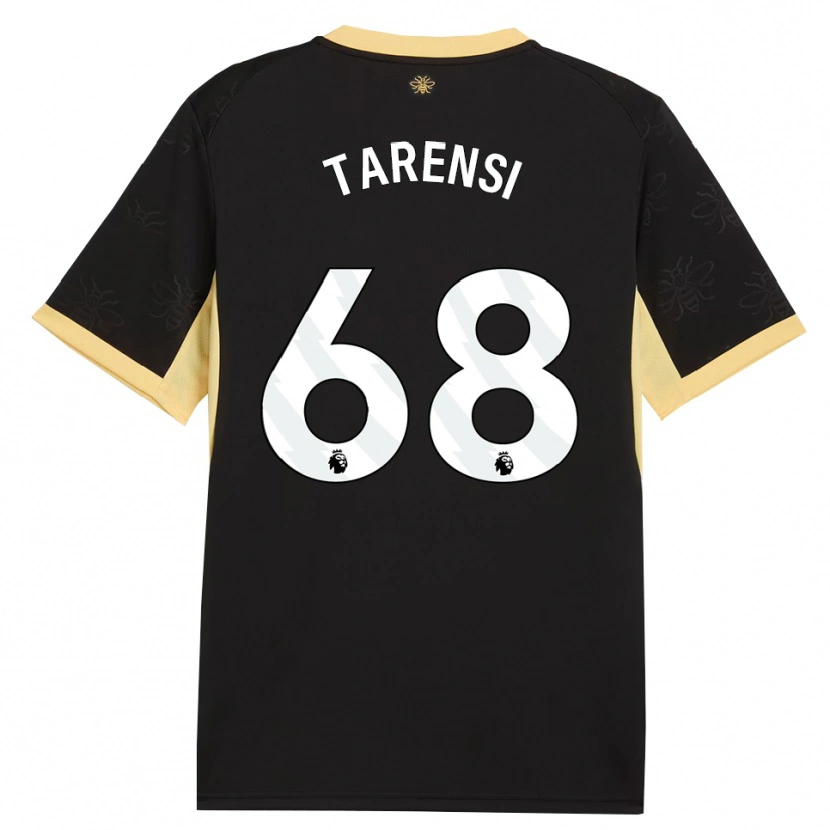 Danxen Dětské Oscar Tarensi #68 Černá Žlutá Daleko Hráčské Dresy 2026/27 Dres