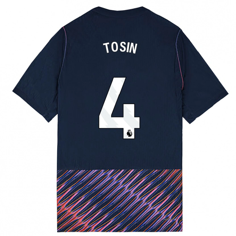 Danxen Dětské Tosin Adarabioyo #4 Královská Modř Bílá Daleko Hráčské Dresy 2026/27 Dres