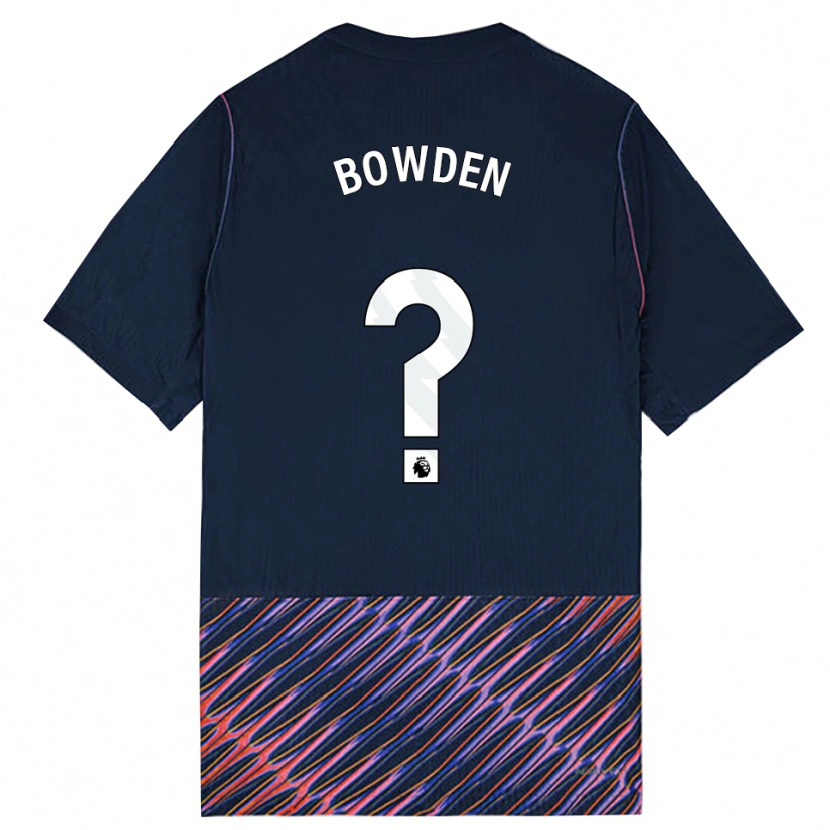 Danxen Dětské Jamie Bowden #0 Královská Modř Bílá Daleko Hráčské Dresy 2026/27 Dres