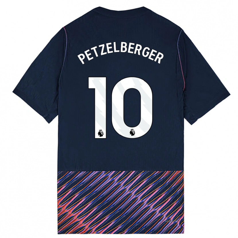 Danxen Dětské Ramona Petzelberger #10 Královská Modř Bílá Daleko Hráčské Dresy 2026/27 Dres