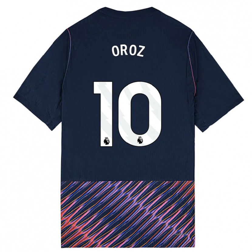 Danxen Dětské Maite Oroz #10 Královská Modř Bílá Daleko Hráčské Dresy 2026/27 Dres