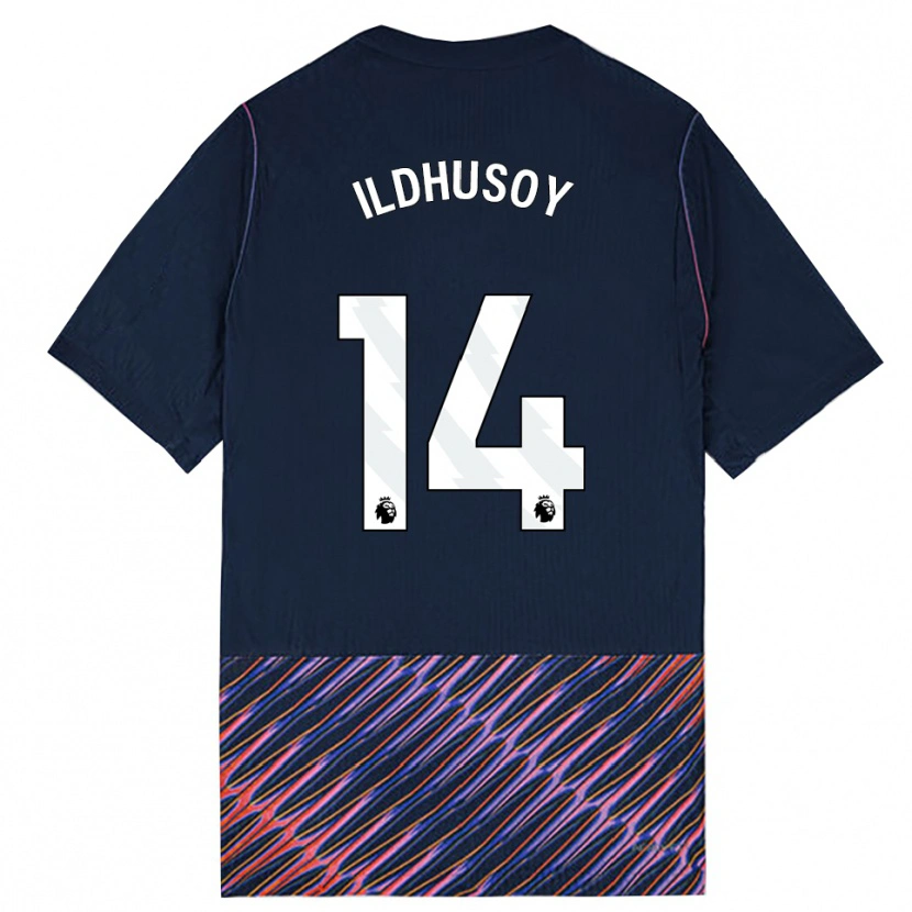 Danxen Dětské Celin Bizet Ildhusøy #14 Královská Modř Bílá Daleko Hráčské Dresy 2026/27 Dres