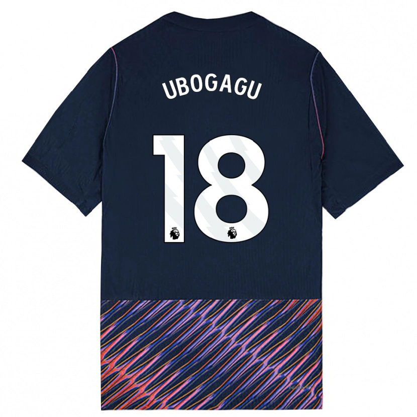 Danxen Dětské Chioma Ubogagu #18 Královská Modř Bílá Daleko Hráčské Dresy 2026/27 Dres