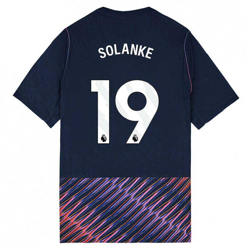 Danxen Dětské Dominic Solanke #19 Královská Modř Bílá Daleko Hráčské Dresy 2026/27 Dres