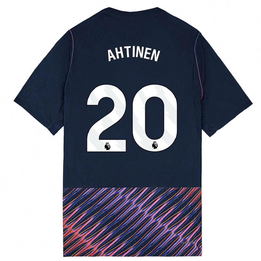 Danxen Dětské Olga Ahtinen #20 Královská Modř Bílá Daleko Hráčské Dresy 2026/27 Dres
