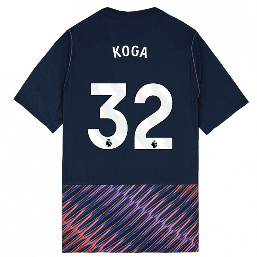 Danxen Dětské Tōko Koga #32 Královská Modř Bílá Daleko Hráčské Dresy 2026/27 Dres