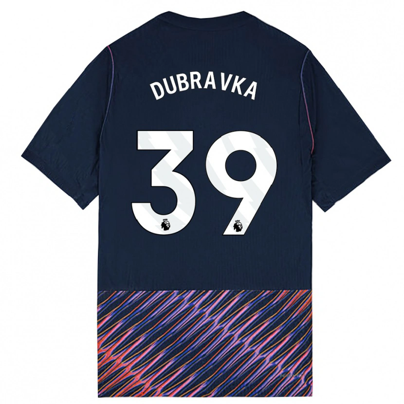 Danxen Dětské Martin Dúbravka #39 Královská Modř Bílá Daleko Hráčské Dresy 2026/27 Dres