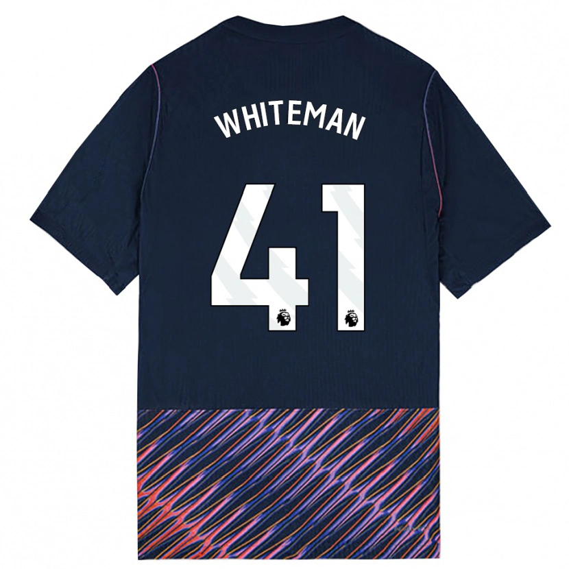 Danxen Dětské Alfie Whiteman #41 Královská Modř Bílá Daleko Hráčské Dresy 2026/27 Dres